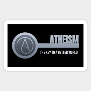 Atheist Key Sticker